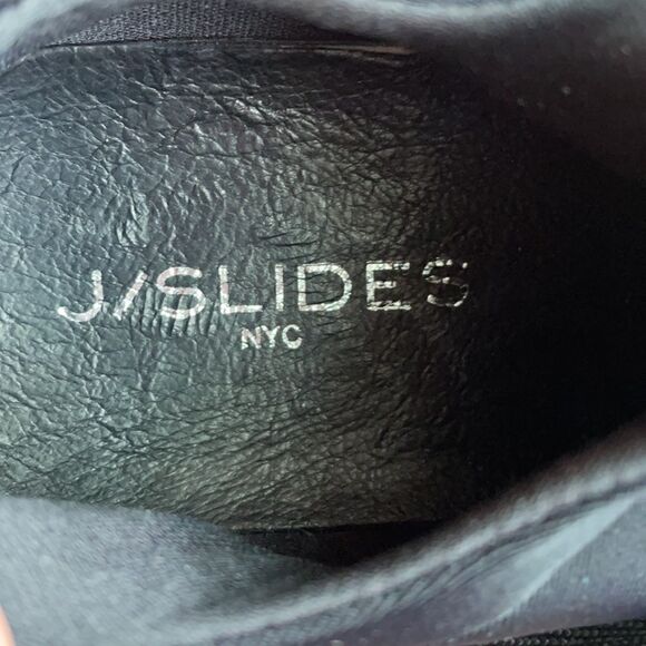 JSlides MORROW Sneaker Black Glitter Lace Up - Picture 7 of 7